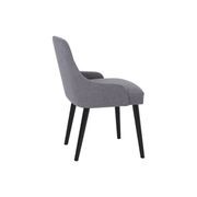 CAITLIN Dining Chair - Dim Grey gallery detail image