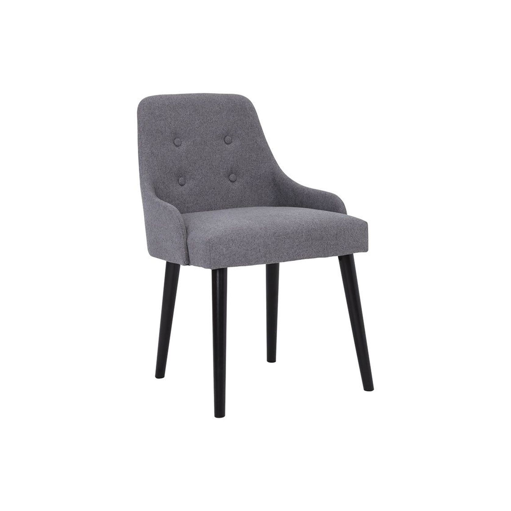 CAITLIN Dining Chair - Dim Grey gallery detail image