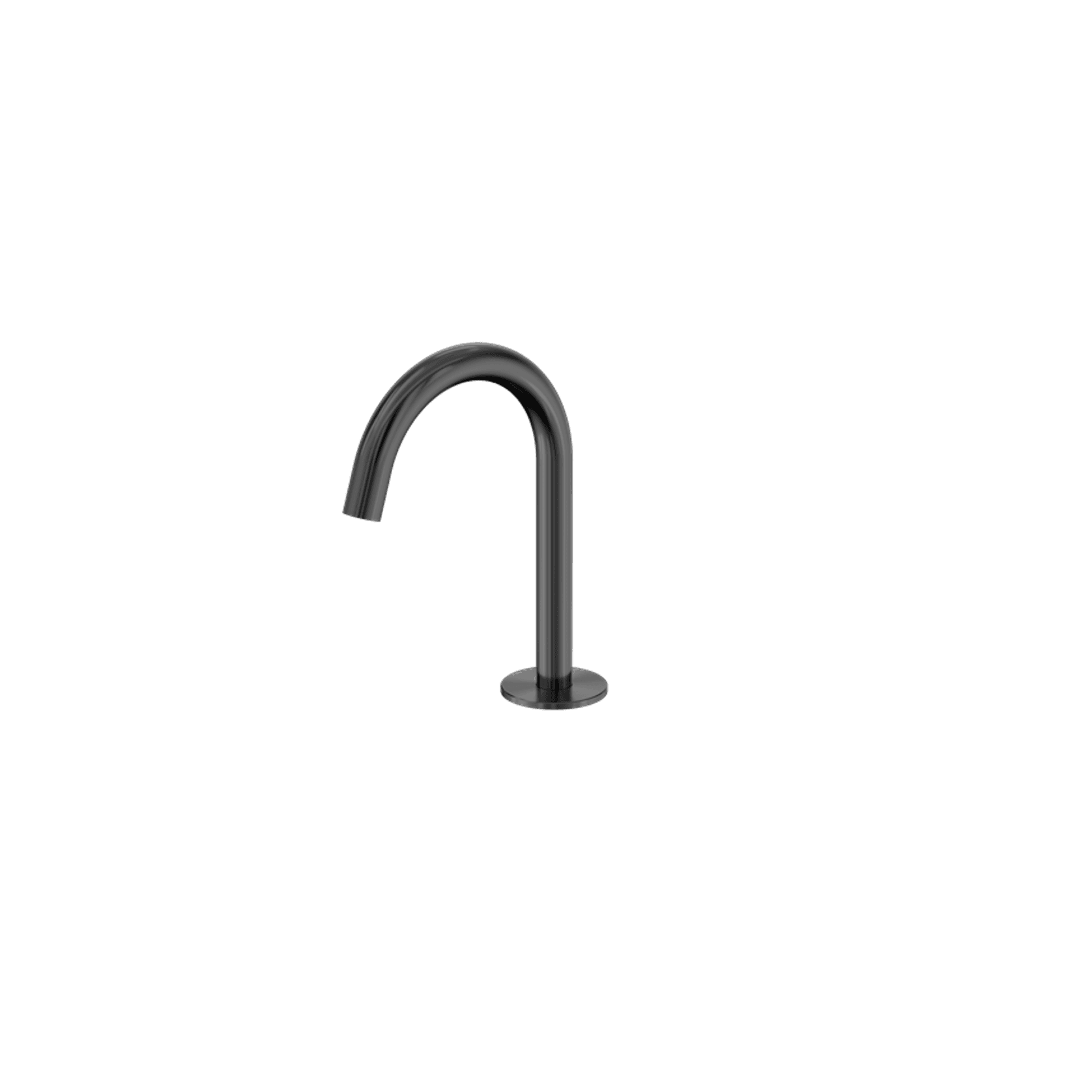 Serenity Basin Arc Spout Gun Metal gallery detail image