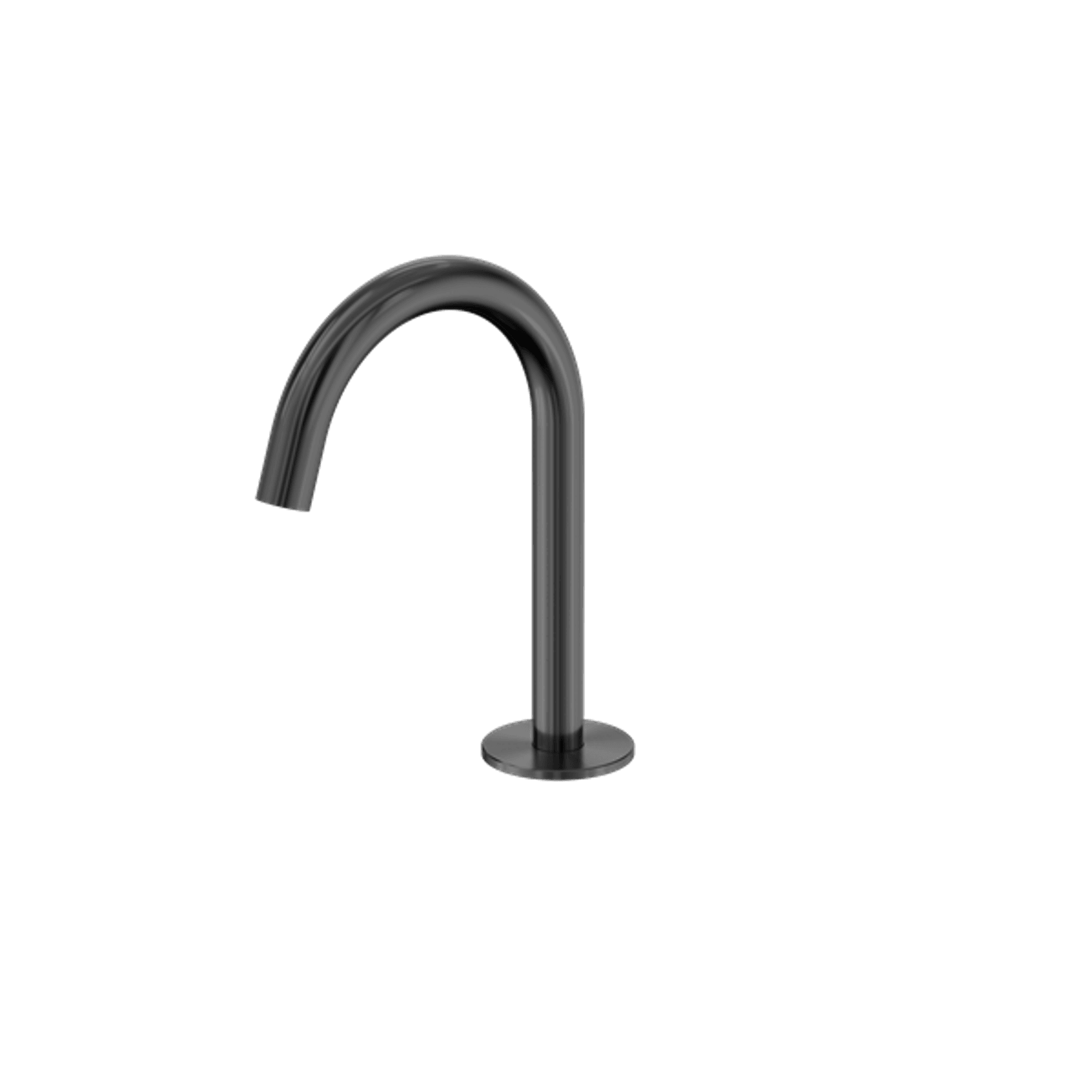 Serenity Basin Arc Spout Gun Metal gallery detail image