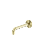 Serenity 160mm Wall Basin/Bath Set Spout only Brushed Gold gallery detail image