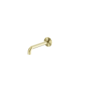 Serenity 160mm Wall Basin/Bath Set Spout only Brushed Gold gallery detail image