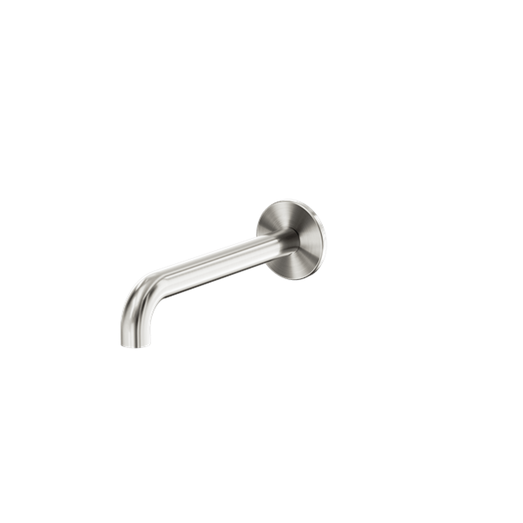 Serenity 160mm Wall Basin/Bath Set Spout only Brushed Nickel gallery detail image