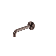 Serenity 220mm Wall Basin/Bath Set Spout only Brushed Bronze gallery detail image