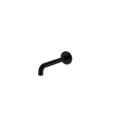 Serenity 220mm Wall Basin/Bath Set Spout only Matte Black gallery detail image