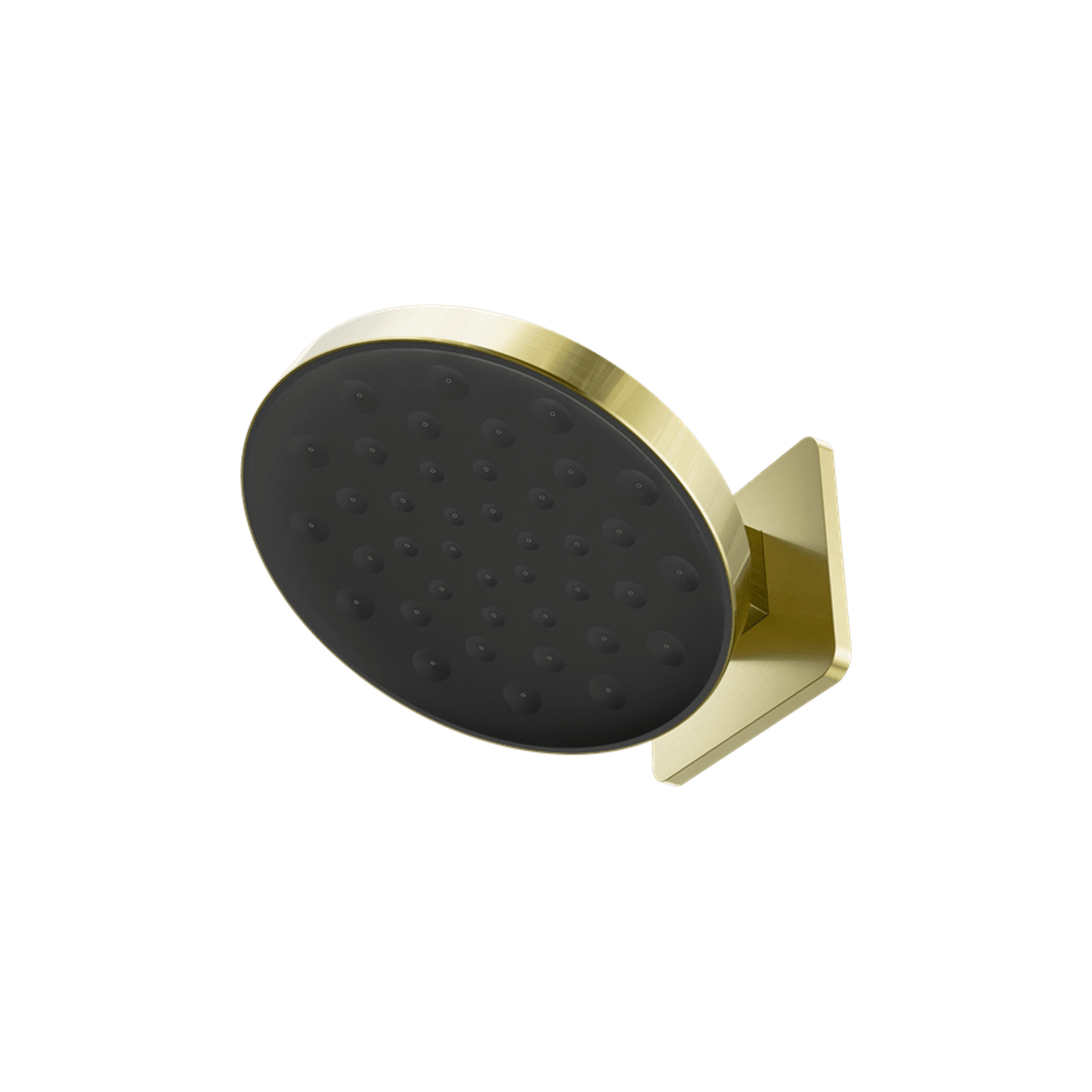 Serenity Wall Shower Head Brushed Gold gallery detail image