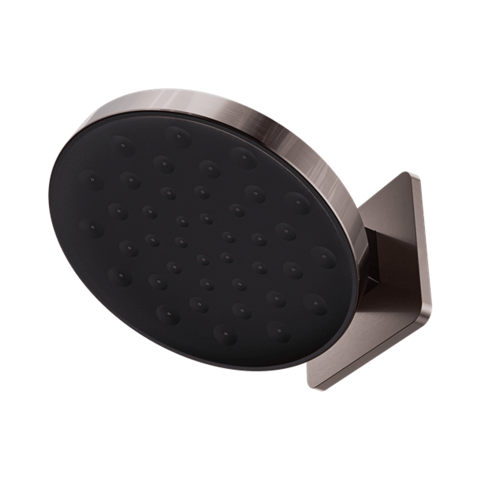 Serenity Wall Shower Head Brushed Bronze gallery detail image