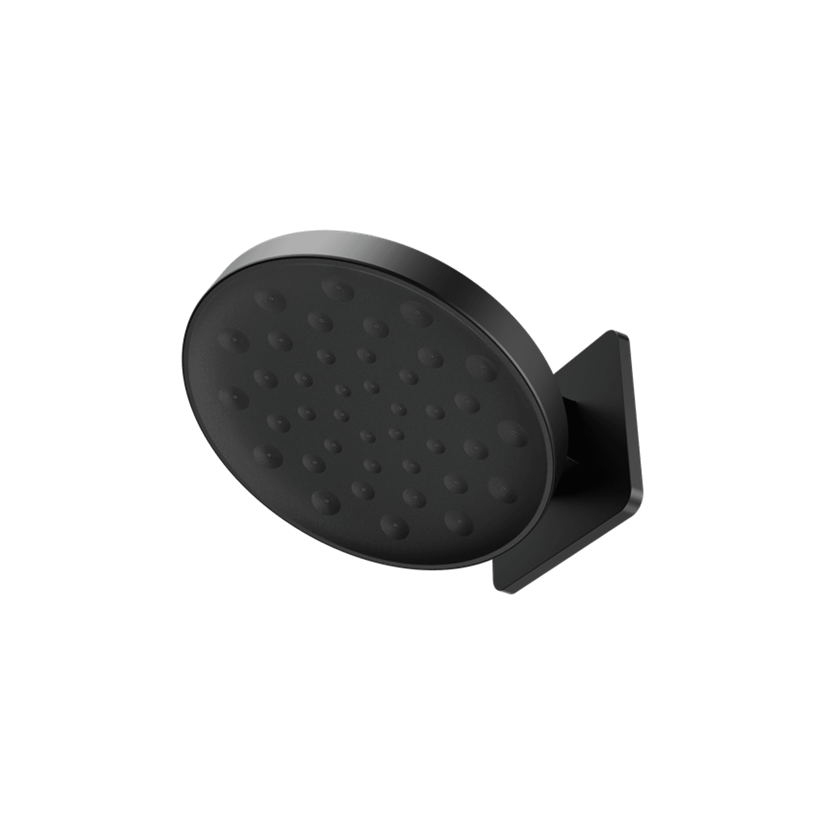 Serenity Wall Shower Head Matte Black gallery detail image