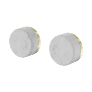 Serenity Wall Top Assembly With Carrara Handle Brushed Gold gallery detail image