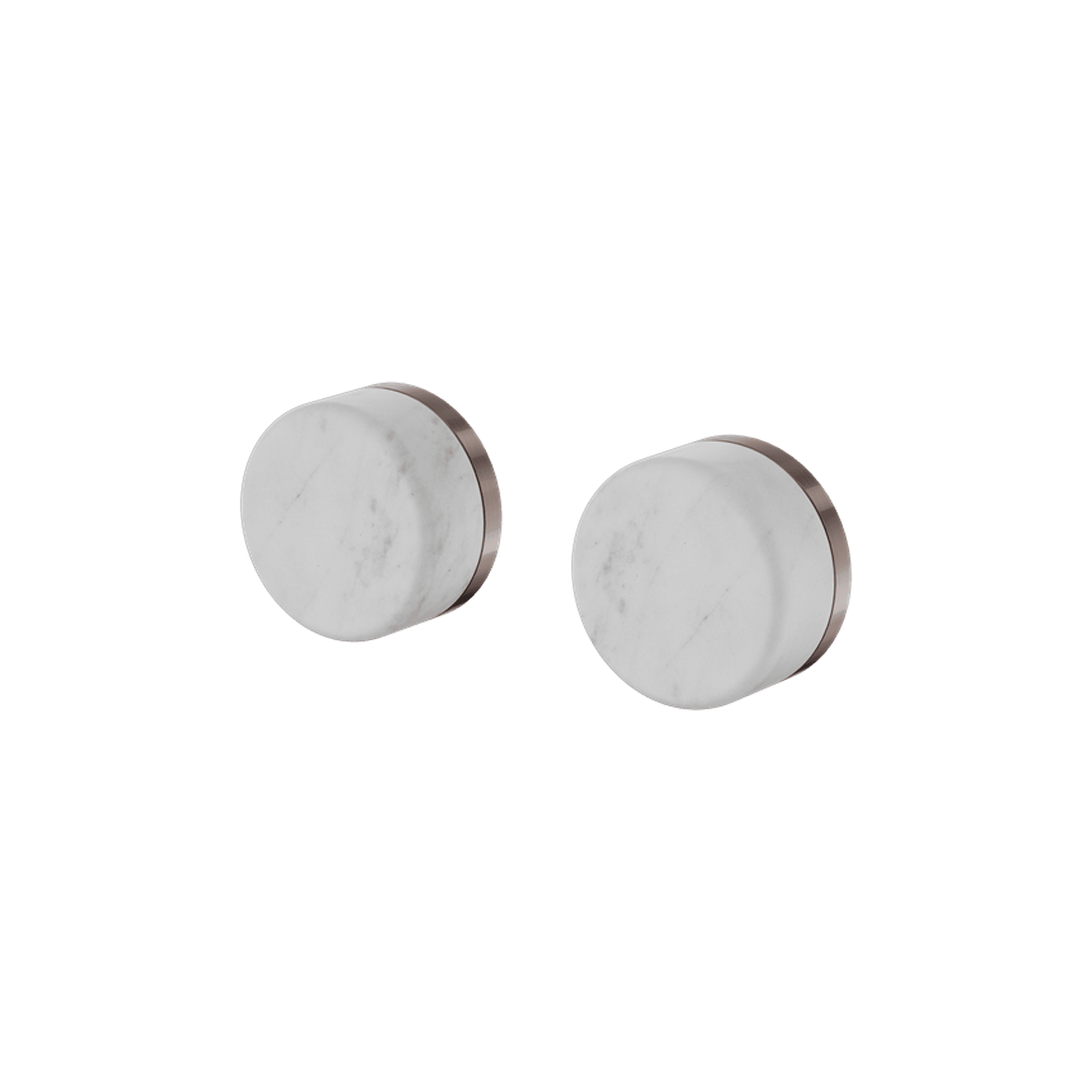 Serenity Wall Top Assembly With Carrara Handle Brushed Bronze gallery detail image