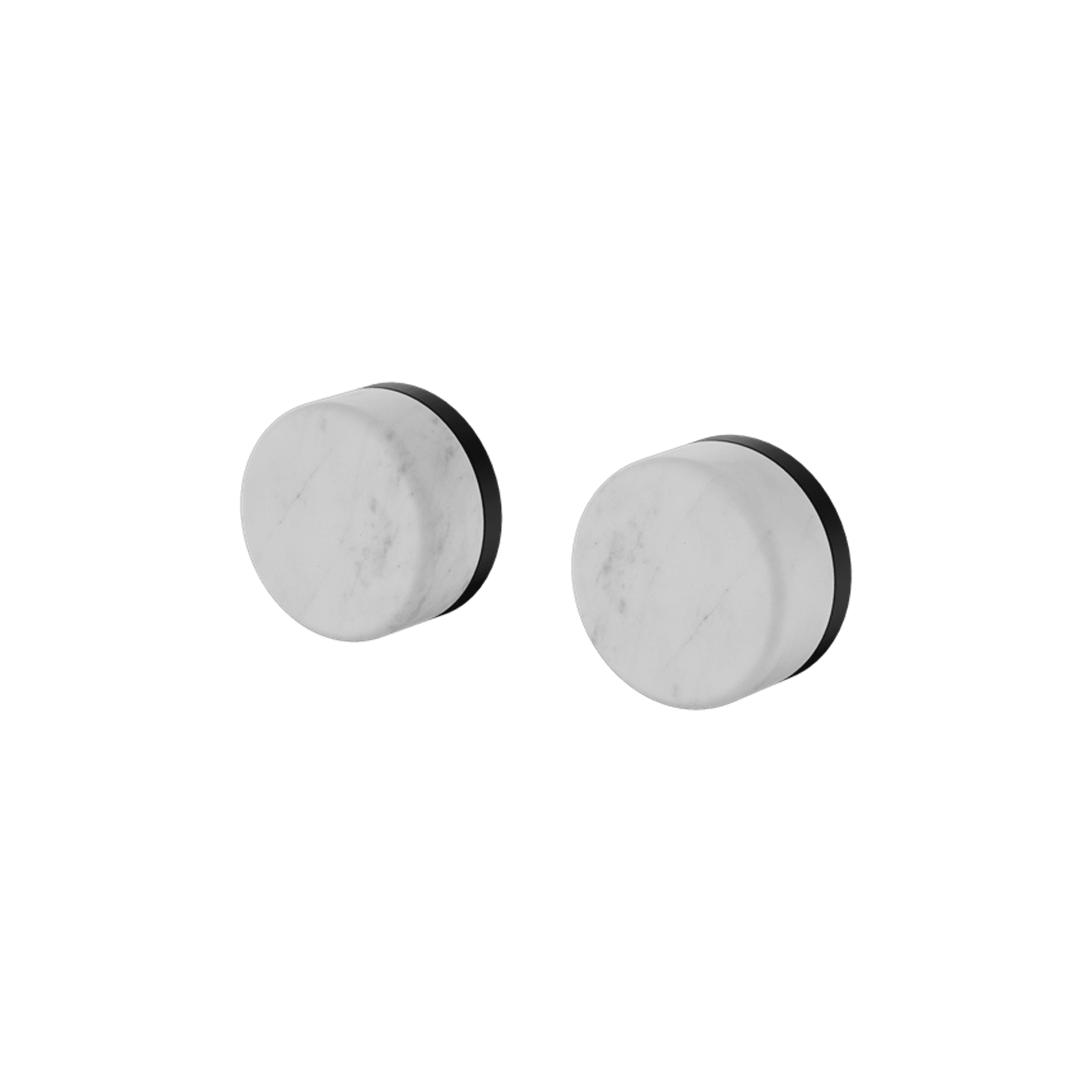 Serenity Wall Top Assembly With Carrara Handle Matte Black gallery detail image