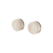 Serenity Wall Top Assembly With Rome Travertine Handle Brushed Bronze gallery detail image