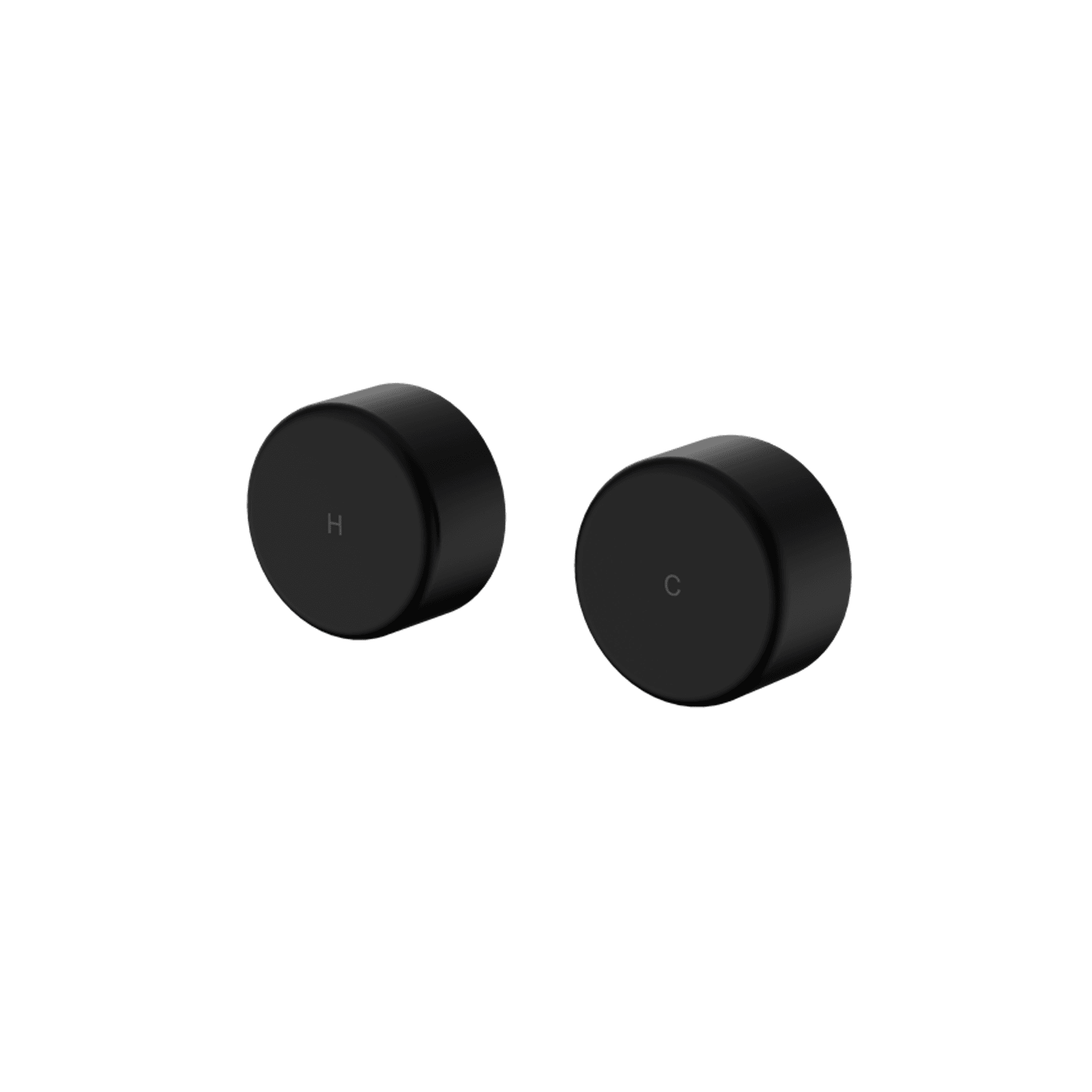 Serenity Wall Top Assembly With Metal Handle Matte Black gallery detail image