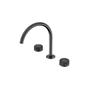 Serenity Bath/Kitchen Set Arc Spout With Verde Alpi Handle Gun Metal gallery detail image