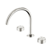 Serenity Bath/Kitchen Set Arc Spout With Metal Handle Brushed Nickel gallery detail image