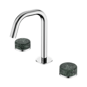 Serenity Basin Set Edge Spout With Verde Alpi Handle Chrome gallery detail image