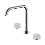 Serenity Bath/Kitchen Set Edge Spout With Carrara Handle Chrome gallery detail image