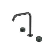 Serenity Bath/Kitchen Set Edge Spout With Verde Alpi Handle Gun Metal gallery detail image