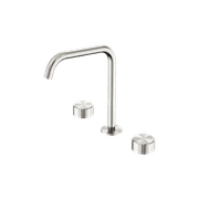 Serenity Bath/Kitchen Set Edge Spout With Metal Handle Brushed Nickel gallery detail image