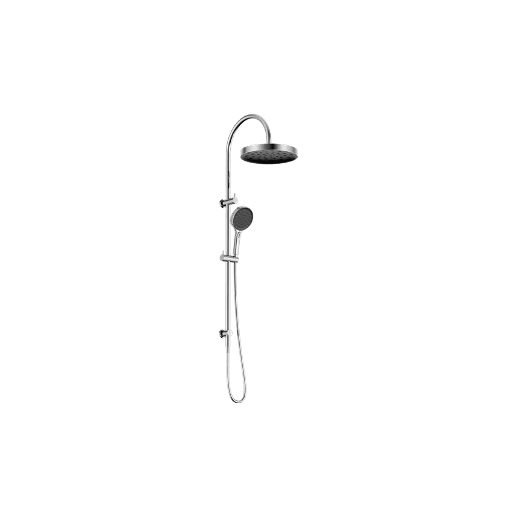 Serenity Twin Shower Chrome gallery detail image