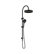 Serenity Twin Shower Matte Black gallery detail image