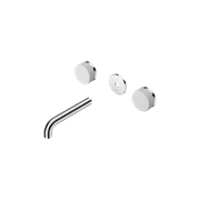 Serenity Wall Basin 160mm Spout + Carrara Handle Chrome gallery detail image