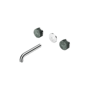 Serenity Wall Basin 160mm Spout + Verde Alpi Handle Chrome gallery detail image