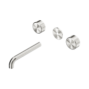 Serenity Wall Basin 185mm Spout With Metal Handle BN gallery detail image