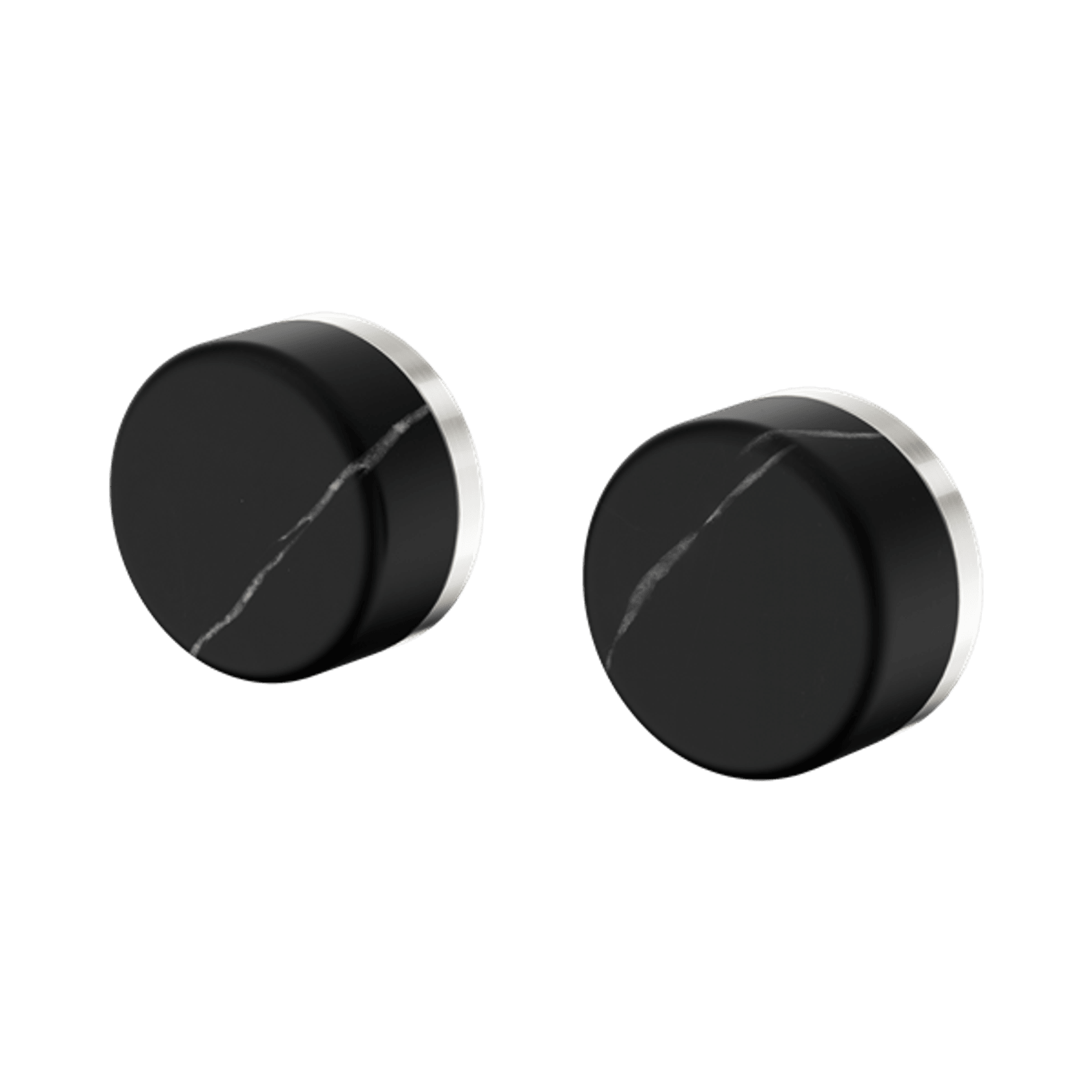 Serenity Wall Top Assembly With Marquina Black Handle Brushed Nickel gallery detail image