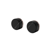 Serenity Wall Top Assembly With Marquina Black Handle Brushed Bronze gallery detail image