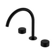 Serenity Bath/Kitchen Set Arc Spout With Marquina Black Handle Matte Black gallery detail image
