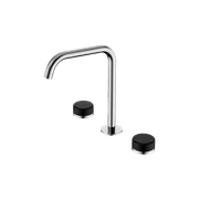 Serenity Bath/Kitchen Set Edge Spout With Marquina Black Handle Chrome gallery detail image