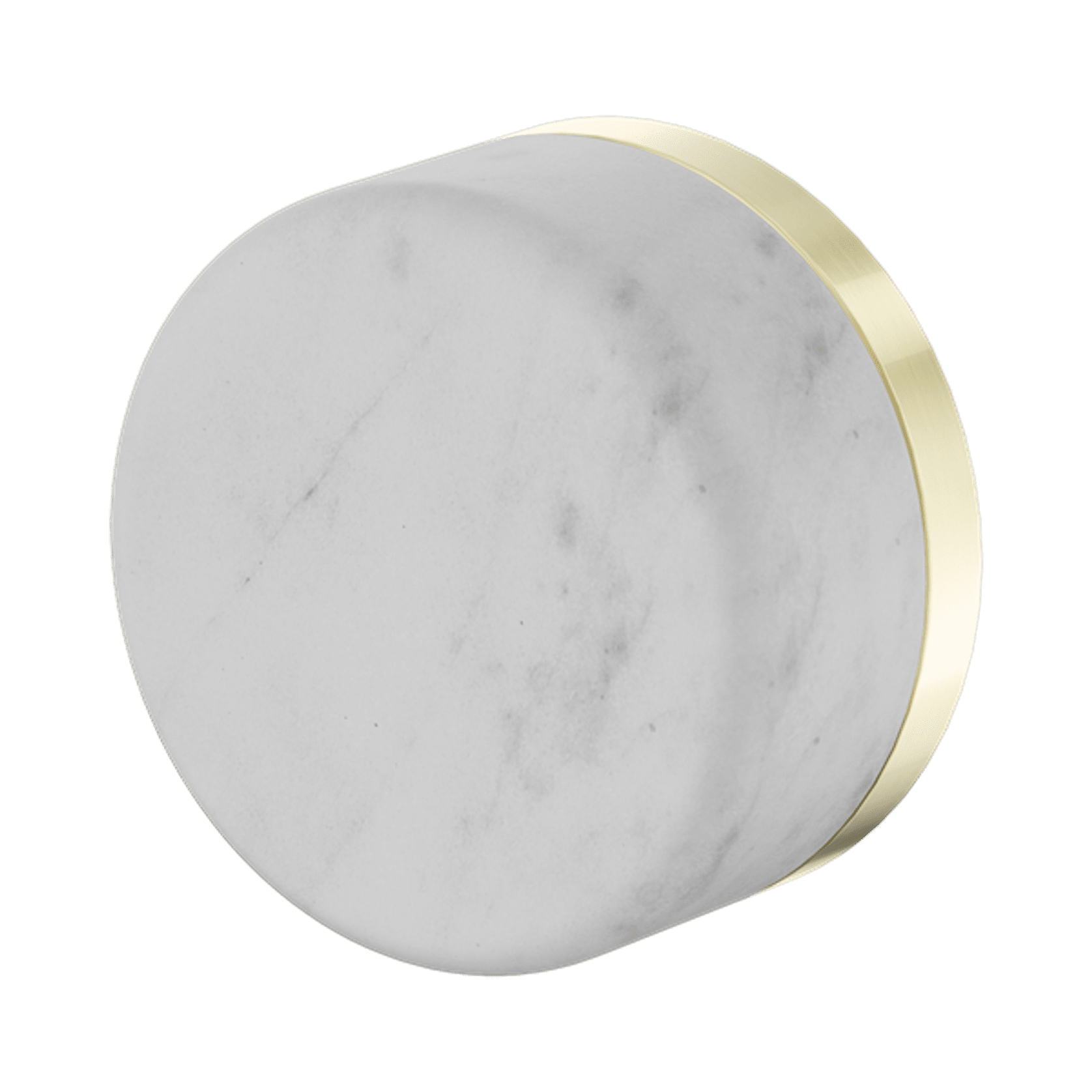 Serenity Shower Mixer Carrara Handle Brushed Gold gallery detail image