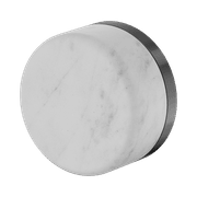 Serenity Shower Mixer Carrara Handle Gun Metal gallery detail image