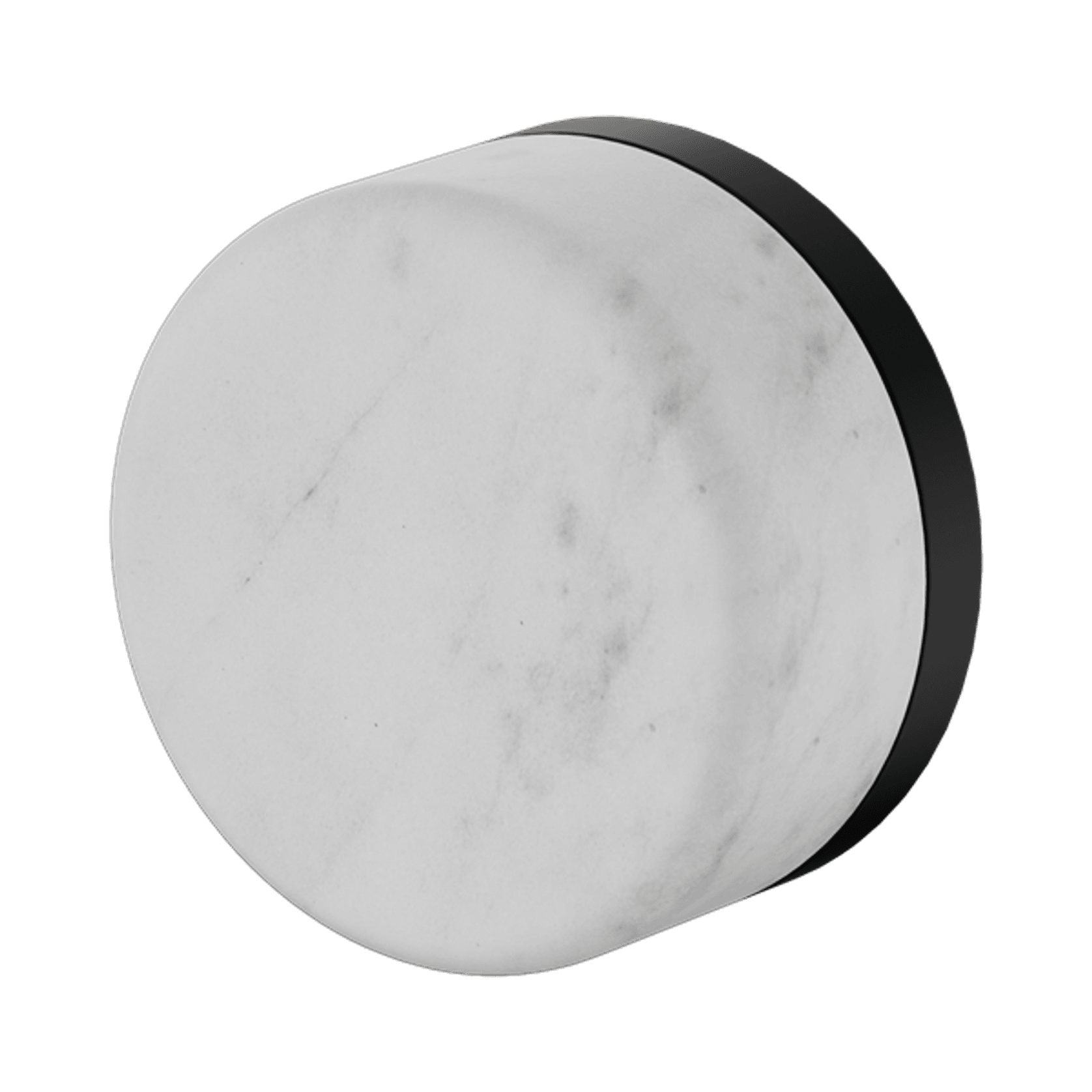 Serenity Shower Mixer Carrara Handle Matte Black gallery detail image