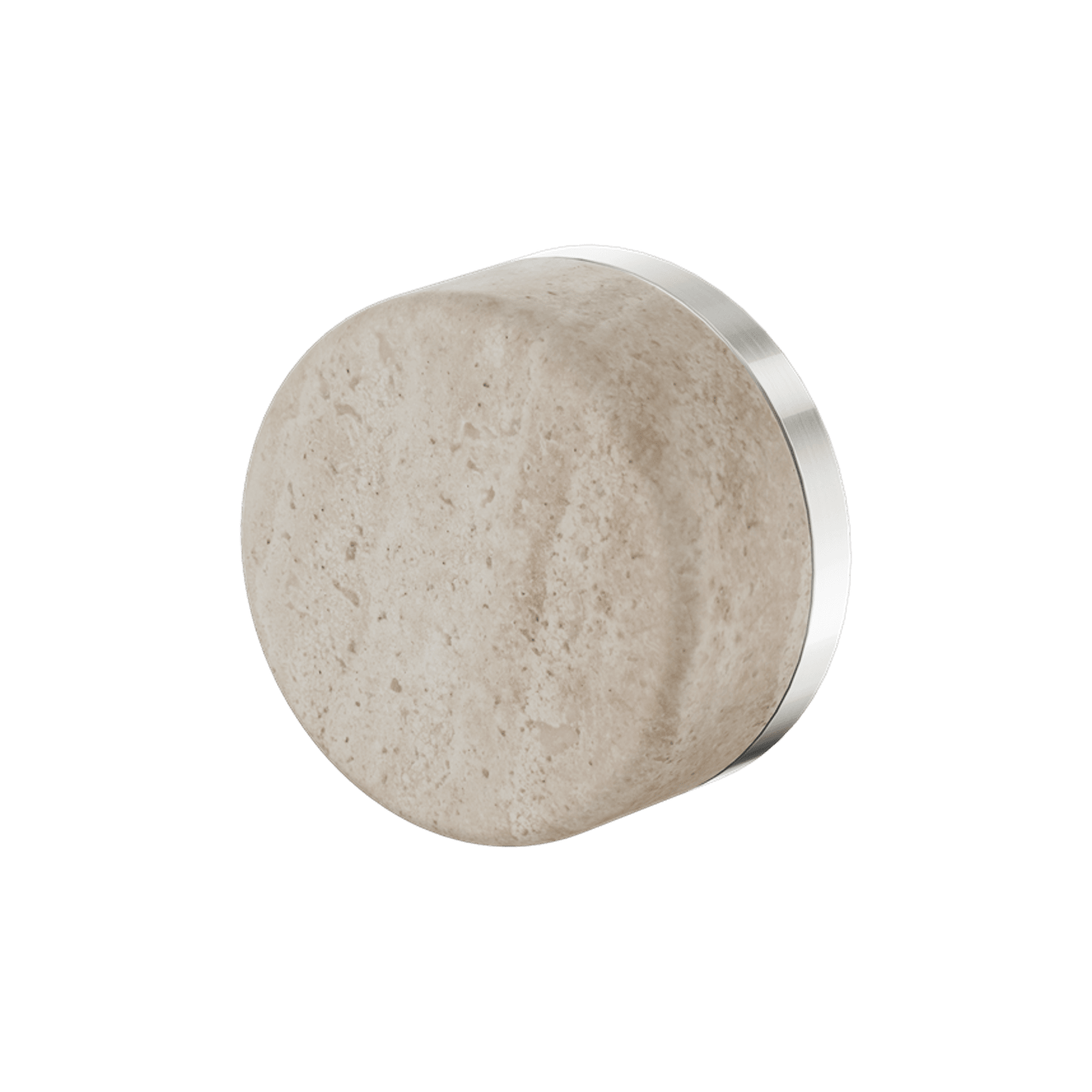 Serenity Shower Mixer Rome Travertine Handle Brushed Nickel gallery detail image