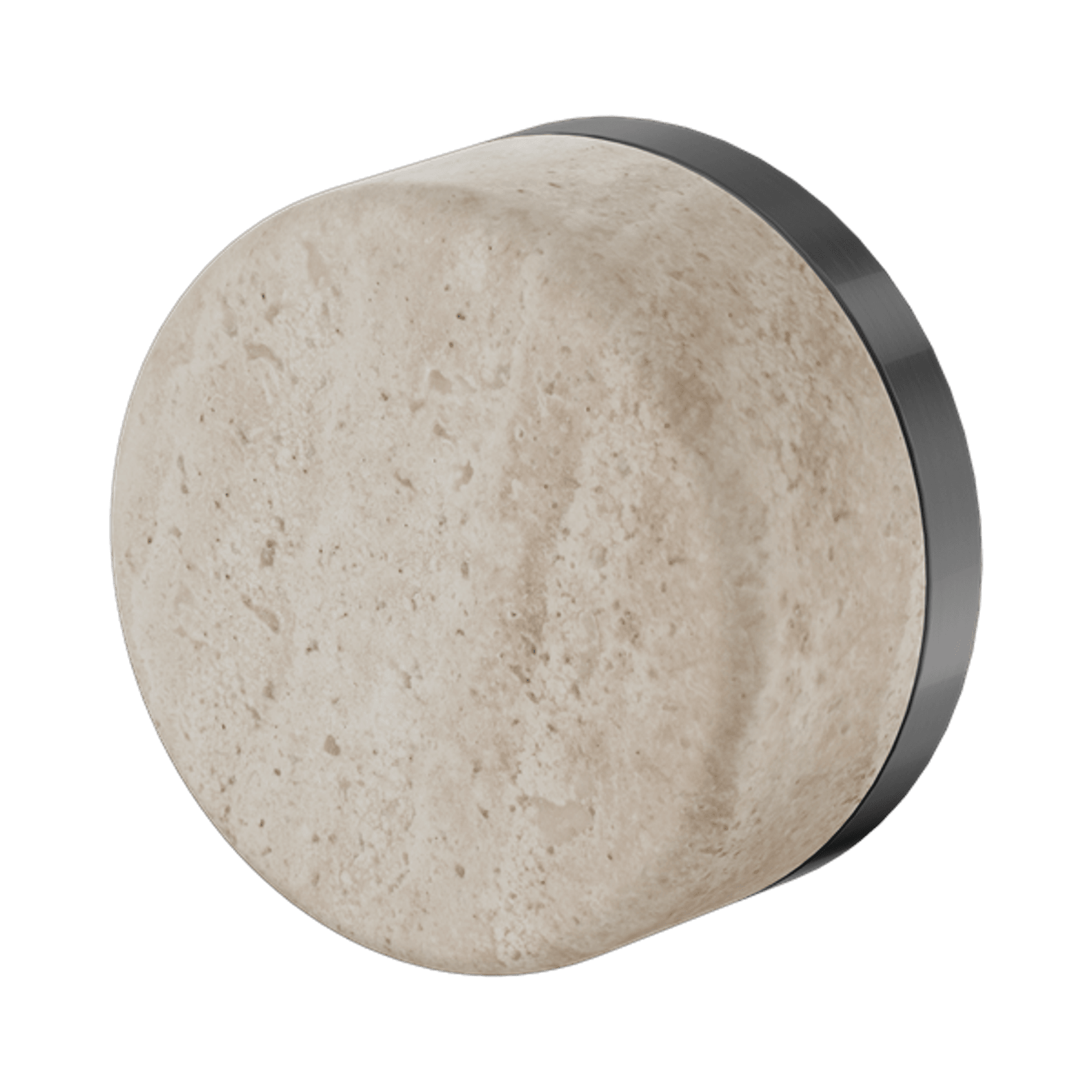 Serenity Shower Mixer Rome Travertine Handle Gun Metal gallery detail image