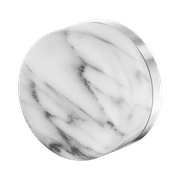 Serenity Shower Mixer Arabescato Corchia Handle Brushed Nickel gallery detail image