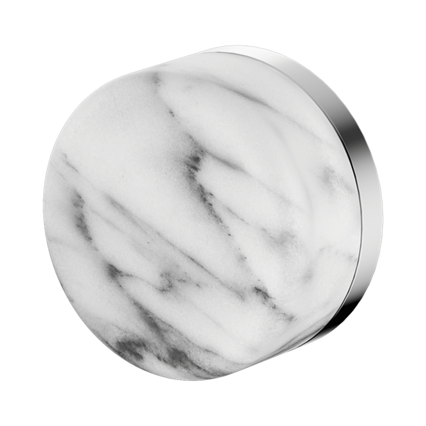 Serenity Shower Mixer Arabescato Corchia Handle Chrome gallery detail image