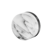 Serenity Shower Mixer Arabescato Corchia Handle Gun Metal gallery detail image