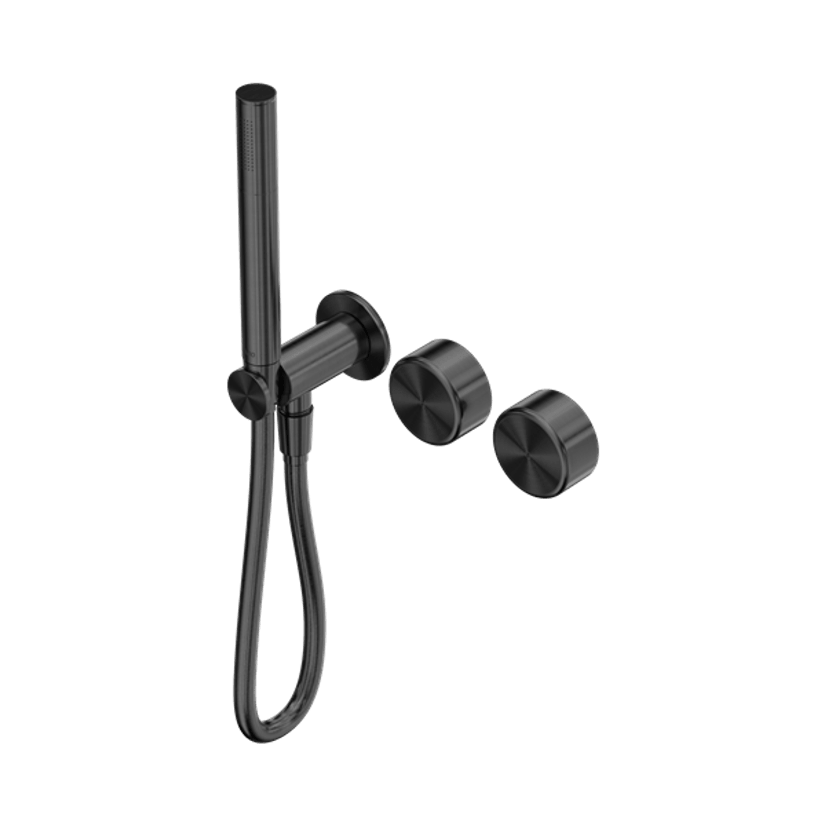 Serenity Shower System Metal Handle And Slim Shower Gun Metal gallery detail image