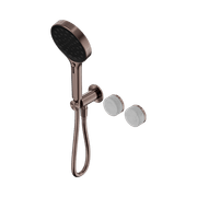 Serenity Shower System Carrara Handle And Serenity Hand Shower Brushed Bronze gallery detail image
