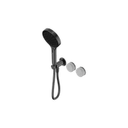 Serenity Shower System Carrara Handle And Serenity Hand Shower Gun Metal gallery detail image