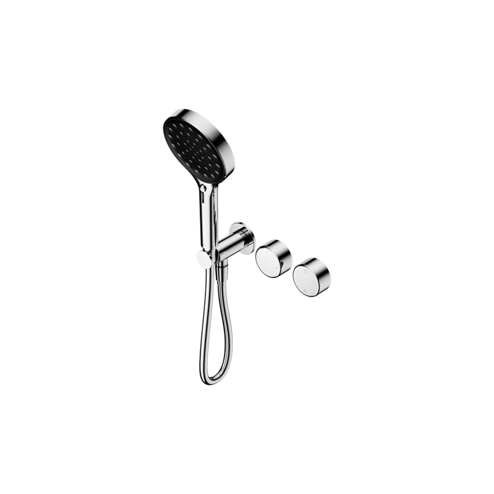 Serenity Shower System Metal Handle And Serenity Hand Shower Chrome gallery detail image
