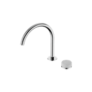 Serenity Bath/Kitchen Mixer Arc Spout Carrara Handle Chrome gallery detail image