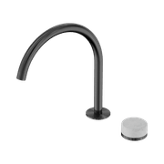 Serenity Bath/Kitchen Mixer Arc Spout Carrara Handle Gun Metal gallery detail image