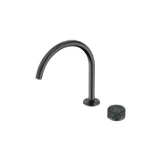 Serenity Bath/Kitchen Mixer Arc Spout Verde Alpi Handle Gun Metal gallery detail image