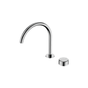 Serenity Bath/Kitchen Mixer Arc Spout Metal Handle Chrome gallery detail image