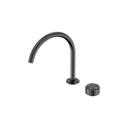 Serenity Bath/Kitchen Mixer Arc Spout Metal Handle Gun Metal gallery detail image