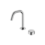 Serenity Basin Mixer Edge Spout Metal Handle Chrome gallery detail image